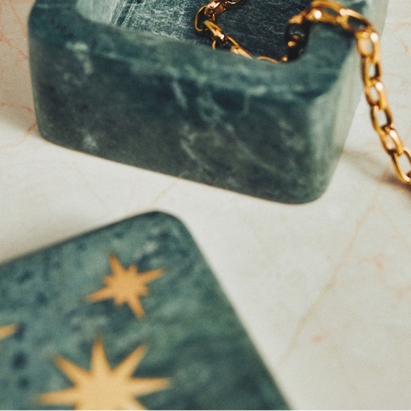 LAST GREEN🔥Starry Nights Marble Star Trinket Box - Picture 7 of 11
